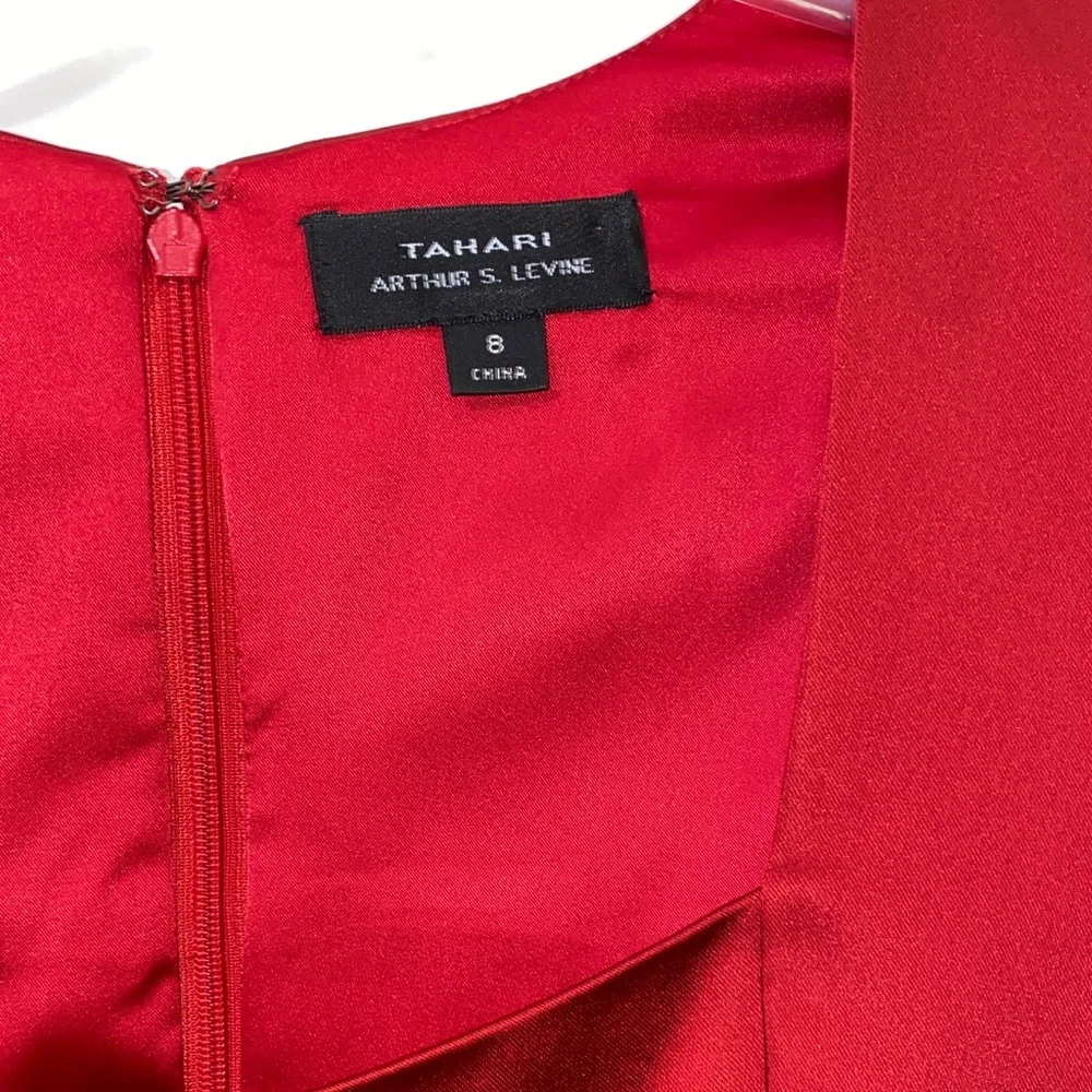 Tahari ASL Scarlet Mini Dress - Picture 2 of 11